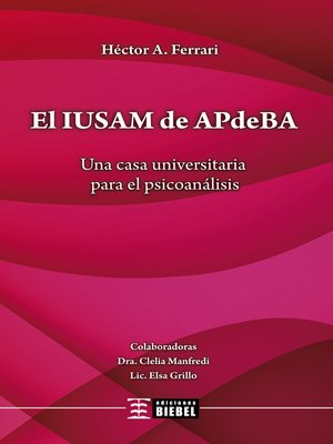cover image of El IUSAM de APdeBA